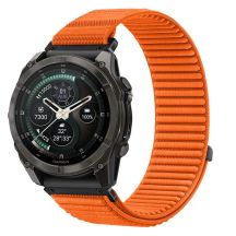 Pasek Tech-Protect NylonLoop na Garmin Fenix 5X / 5X Plus / 6X / 6X Pro / 7X / 8 / 8 Pro / 9 / 9 Pro (51 mm) - pomarańczowy