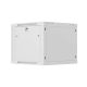 12. LANBERG SZAFA INSTALACYJNA RACK WISZĄCA 19" 9U 600X600 SZARA DRZWI PERFOROWANE (FLAT PACK)