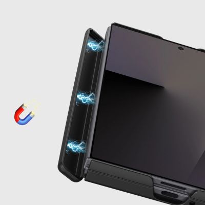 11. Etui Dux Ducis Vyne na Samsung Galaxy Z Fold 8 kompatybilne z MagSafe - czarne