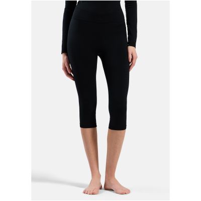5. Legginsy termoaktywne 3/4 damskie Odlo PERFORMANCE WARM BL BOTTOM 3/4 czarne
