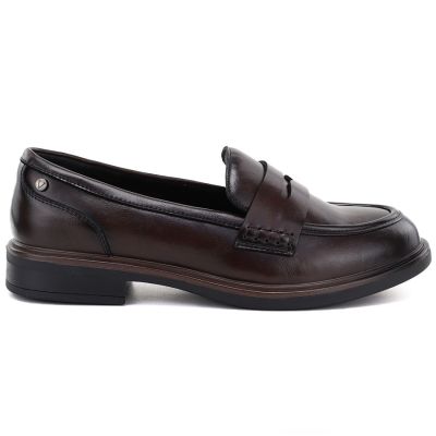 2. Skórzane półbuty loafersy lordsy brązowe Vinceza 133119