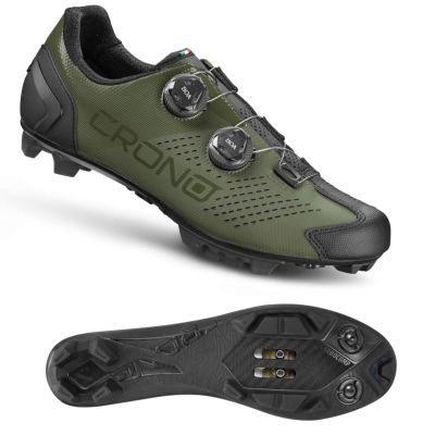 CRONO buty MTB CX-2-22 zielone 46 kompozyt