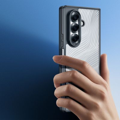 6. Etui Dux Ducis Aimo na Samsung Galaxy Z Fold7 - czarne