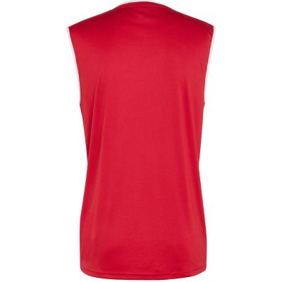 3. Koszulka męska adidas Entrada 26 Sleeveless Jersey czerwona KB3932