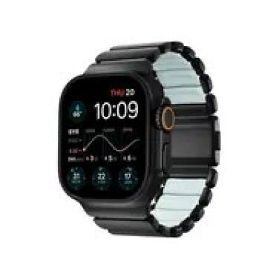 Nomad NM009896858 inteligentne akcesorium osobiste Band Czarny Tytan