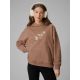 Bluza dresowa loose z kapturem damska 4F 4FRSS26TSWSF2836-83S