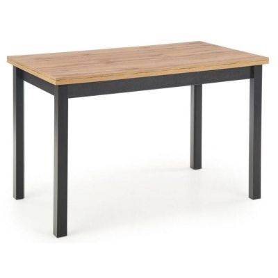 DINING TABLE COBALT WOODEN/BLACK