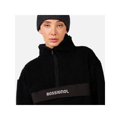 5. Bluza damska ROSSIGNOL W ALLTRACK HZ FLEECE czarna