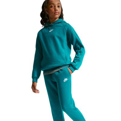 5. Dres dla dzieci Nike Sportswear Club Fleece zielony HQ9318 372