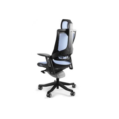 3. Fotel biurowy Wau 2 NW43 siatka royalblue/czarny