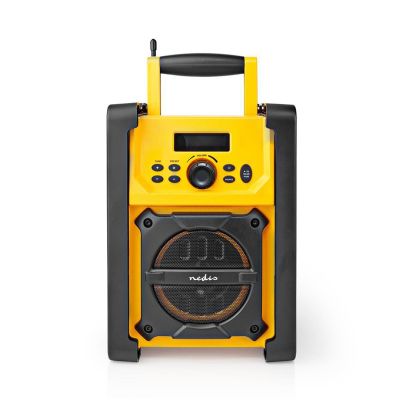 Nedis RDFM3100YW radio Miejsce pracy Cyfrowy Czarny, Żółty