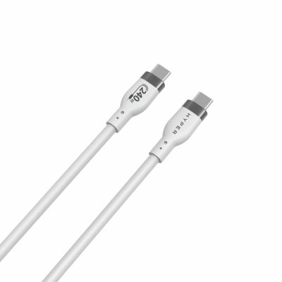 3. HYPER HJ4002WHGL kabel USB USB 2.0 2 m USB C Biały