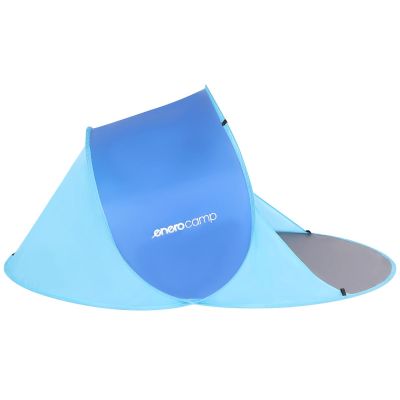 7. NAMIOT PARAWAN PLAŻOWY SAMOROZKŁADAJĄCY 190x120x86CM GRANATOWO- NIEBIESKI