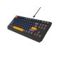 7. GENESIS THOR 230 TKL klawiatura Gaming USB + RF Wireless + Bluetooth QWERTY Czarny, Niebieski, Szary, Pomarańczowy