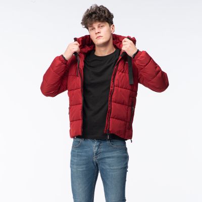 12. Męski Płaszcz pikowany zimowy MANKO