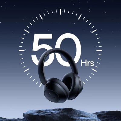 14. Słuchawki bezprzewodowe Baseus Bass 30 Max nauszne Bluetooth 5.3 - czarne