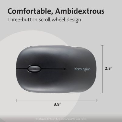 9. Myszka Kensington Pro Fit Bluetooth Compact Podróżniczy Oburęczny