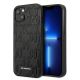 8. Etui Karl Lagerfeld Monogram Plaque na iPhone 13 mini - czarne