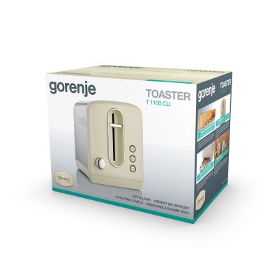 5. Toster Gorenje T1100CLI Classico (kremowy)