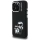 2. Etui Karl Lagerfeld Silicone Karl&Choupette Sketch MagSafe na iPhone 16 Pro - czarne