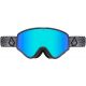 3. Gogle snowboardowe damskie/męskie Volcom Yae zimowe sportowe narciarskie niebieskie (VG0722319)