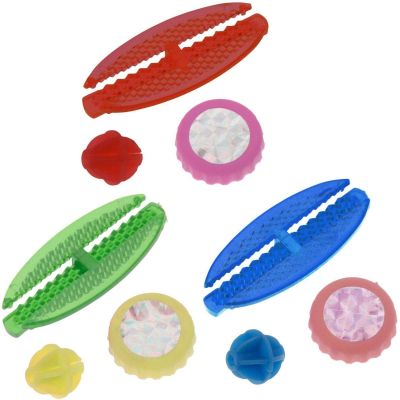 7. ZESTAW 21 KORALIKÓW DEKORACJI NA SZPRYCHY ROWEROWE XQMAX