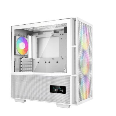 2. Obudowa DeepCool CH560 ARGB Digital White  (R-CH560-WHAPE4D-G-1)
