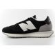 3. New Balance buty sportowe męskie sneakersy 237 czarne skórzane