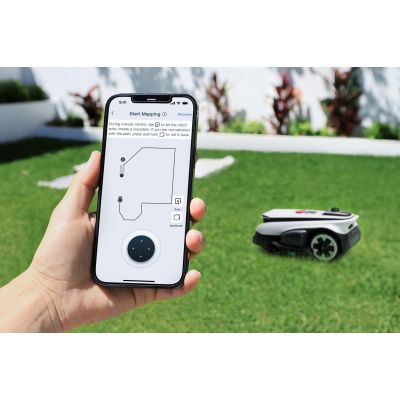 22. Ecovacs GOAT A3000 LiDAR PRO EU Kosiarka robot Bateria Czarny, Biały