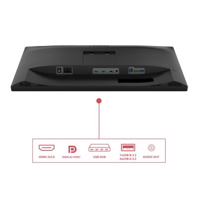19. Monitor AOC 68,6cm (27") U27E3UF 16:09 2xHDMI+DP+USB 4K Lift