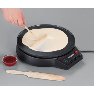3. Severin CM 2198 urządzenie do smażenia naleśników 1 naleś. 1000 W Czarny