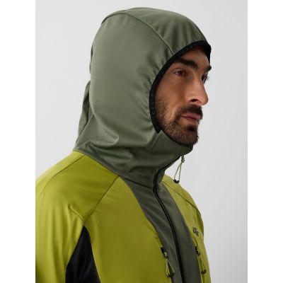 4. Kurtka softshell 4F PRO wiatroodporna membrana 10000 męska 4F 4FRAW26TSOFM702-44S