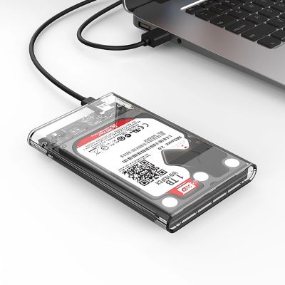 2. Kieszeń dyskowa Orico 2139C3 2,5" HDD/SSD USB-C 5Gb/s - przezroczysta