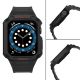 4. Pasek z etui ochronnym Protect Strap Band do Apple Watch 38 / 40 / 41 mm opaska obudowa pancerna - czarny