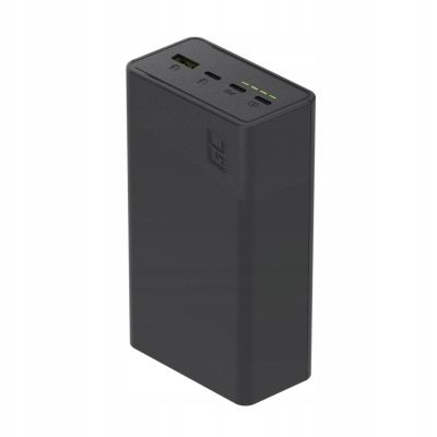 2. Powerbank Greencell PowerPlay 30 - czarny 30 000mAh, 22,5W, 4 porty