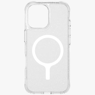 5. Etui UNIQ LifePro Xtreme Magclick Charging do iPhone 17 - przezroczysty-brokat