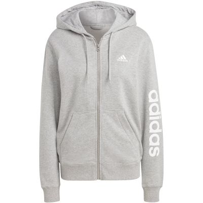 6. Bluza adidas Essentials Linear Full-Zip French Terry Hoodie W IC6866