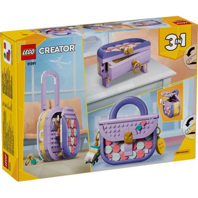 2. LEGO Creator 3w1 31391 - Modna torebka ze schowkiem