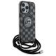 3. Etui Karl Lagerfeld IML Crossbody Monogram Karl & Choupette Head MagSafe na iPhone 16 Pro - czarne