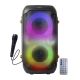 15. ESPERANZA GŁOŚNIK BT FM LED RGB KARAOKE SINGER EP156