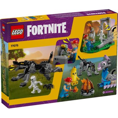 2. LEGO Fortnite 77075 Skórek i Iskra oraz obóz