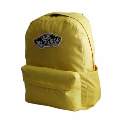 2. Plecak szkolny sportowy Vans Old Skool Classic Backpack 22L Żółty - VN000H4YYGD1