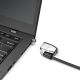3. Kensington Blokada ClickSave® 2.0 do laptopa, 3 w 1, otwierana kluczem