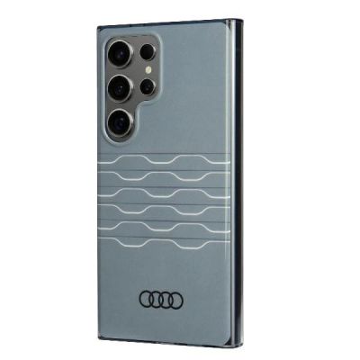 3. Etui Audi IML Geometric Pattern Case na Samsung Galaxy S24 Ultra - szare