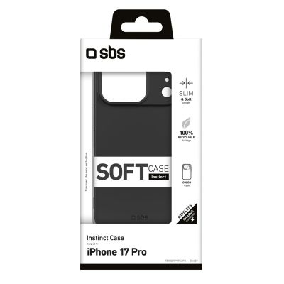 2. Etui SBS Instinct na iPhone 17 Pro - czarne