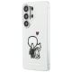 2. Etui Karl Lagerfeld IML Karl&Choupette MagSafe na Samsung Galaxy S26 Ultra - przezroczyste