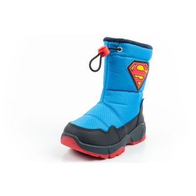 3. Leomil buty zimowe śniegowce dziecięce Superman ciepłe dla chłopca