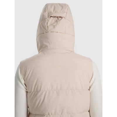 5. Bezrękawnik puchowy z wypełnieniem syntetycznym damski 4F 4FRAW25TVJAF327-83S