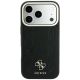 3. Etui Guess Stripe Peony 4G Logo MagSafe na iPhone 17 Pro / 18 Pro - czarne