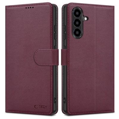 Etui Tech-Protect Wallet na Samsung Galaxy A26 5G / A17 4G / 5G - bordowe